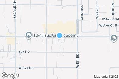 Map image of the property - 4108 W Ave L