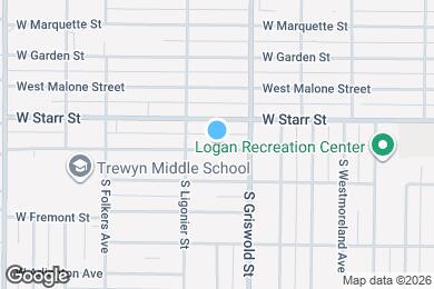 Map image of the property - 2601 W Latrobe St