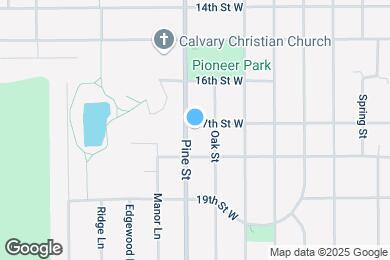 Map image of the property - 815 17th St W