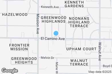 Map image of the property - 4807 El Camino Ave