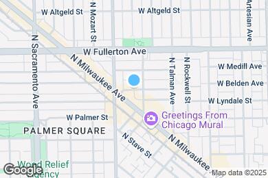 Map image of the property - 2730 W Belden Ave