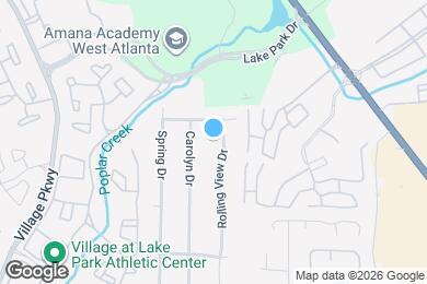 Map image of the property - 2450 Rolling View Dr