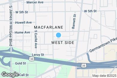 Map image of the property - 121 Gordon Ave