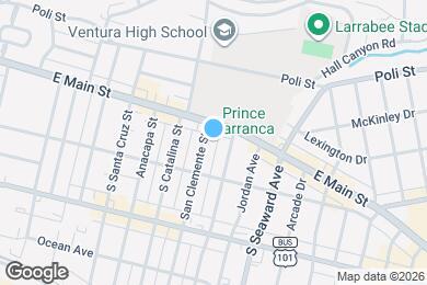 Map image of the property - 48 San Clemente St