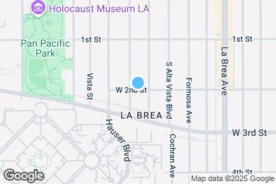Map image of the property - 5924 W 2nd St