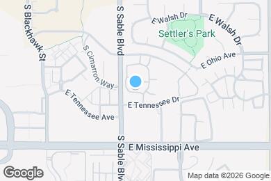 Map image of the property - 970 S Dawson Way