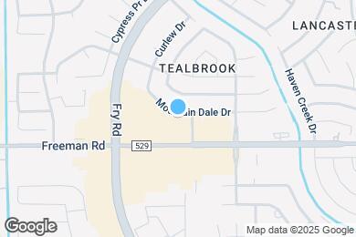 Map image of the property - 20323 Mountaindale Dr
