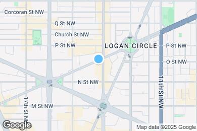 Map image of the property - 1328 14th St NW