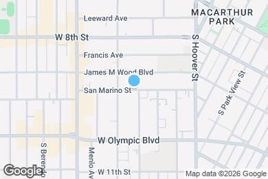 Map image of the property - 2741 San Marino St