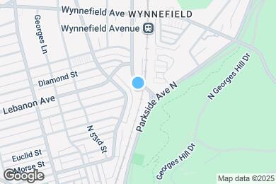 Map image of the property - 1952 Bryn Mawr Ave