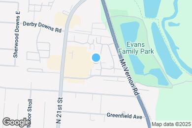 Map image of the property - 1285 Hillview Cir W
