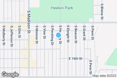 Map image of the property - 2015 S Hackley St