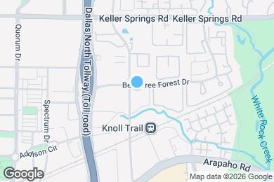Map image of the property - Villas of Bent Trails