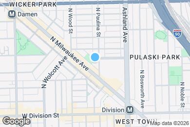Map image of the property - 1340 N Dean St