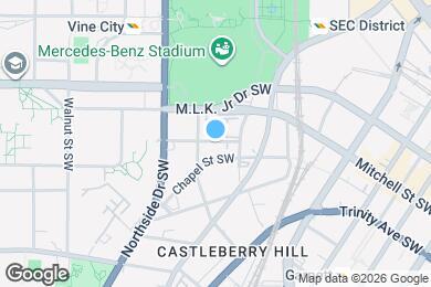 Map image of the property - 434 Markham St SW