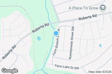 Map image of the property - 1291 Farm Branch Dr SW