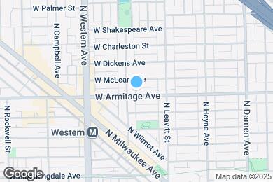 Map image of the property - 2246 W Armitage Ave