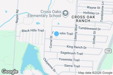 Map image of the property - 8613 Wagon Trail