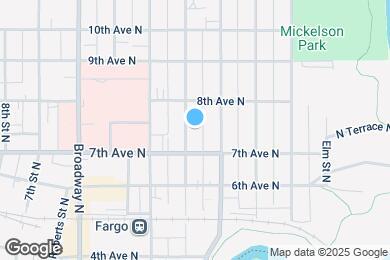 Map image of the property - 727 3rd St N
