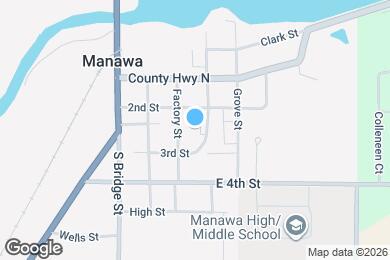 Map image of the property - 401 Center St