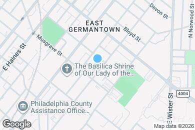 Map image of the property - 631 E Locust Ave