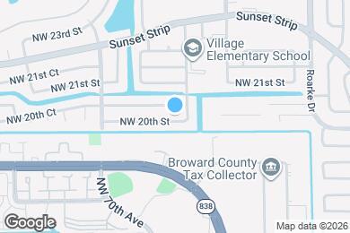 Map image of the property - 7031 NW 20th St