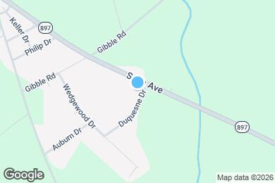Map image of the property - 120 Duquesne Dr