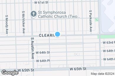 Map image of the property - 5829-5837 W 63rd St