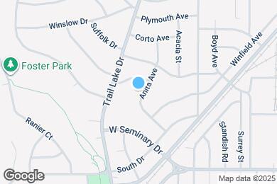 Map image of the property - 4132 Anita Ave