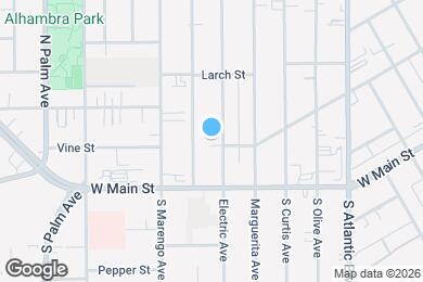 Map image of the property - 103 N Electric Ave