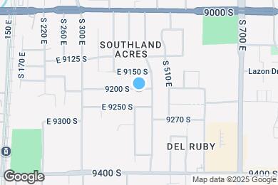 Map image of the property - 446 E Mountain View Dr