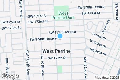 Map image of the property - 10370 SW 174th Ter