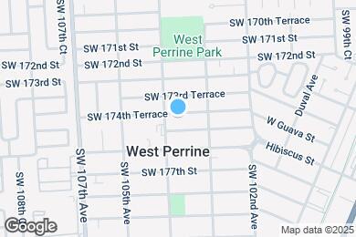 Map image of the property - 10370 SW 174th Terrace