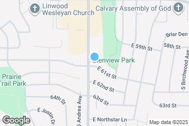 Map image of the property - 1202 E 61st St
