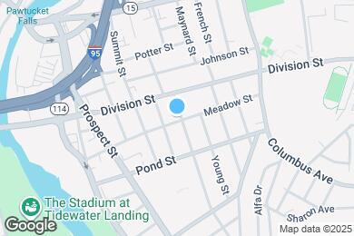 Map image of the property - 21 Brewster St