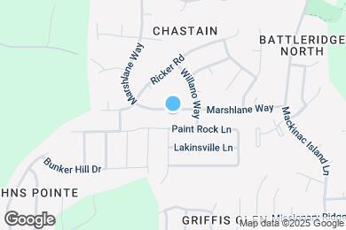 Map image of the property - 3652 Marshlane Way
