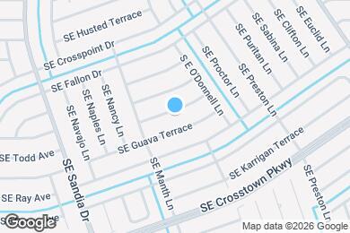 Map image of the property - 438 SE Karney Terrace