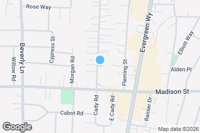 Map image of the property - 6609 Cady Rd