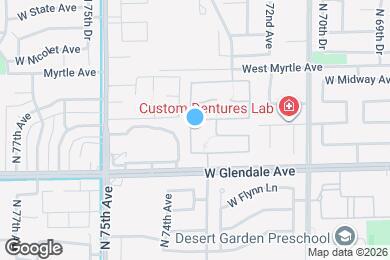 Map image of the property - 7133 N 73rd Dr