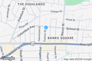 Map image of the property - 47 Francis St