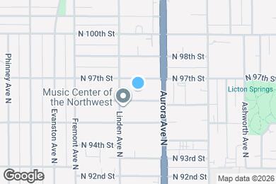 Map image of the property - 930 N 96th St