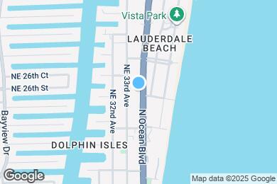Map image of the property - 2501 N Ocean Blvd