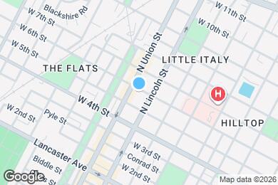 Map image of the property - 1922 W 6th St