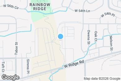 Map image of the property - 11206 W 53rd Ln
