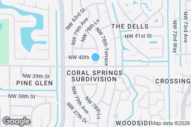 Map image of the property - 7805 NW 40th St