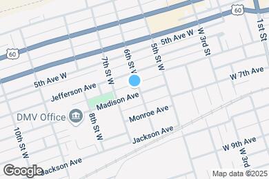 Map image of the property - 600 Madison Ave