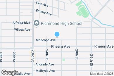 Map image of the property - 2525 Maricopa Ave