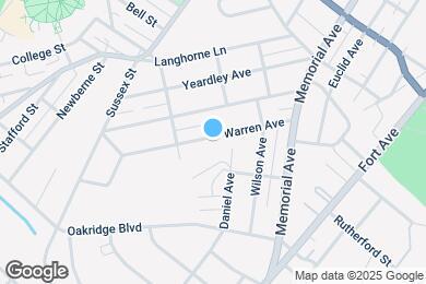 Map image of the property - 223 Warren Ave