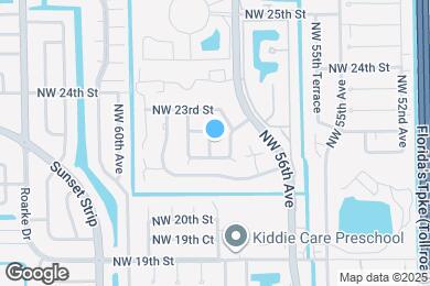 Map image of the property - 2220 NW 58th Ter