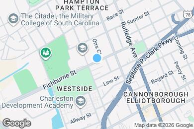 Map image of the property - 221 Fishburne St